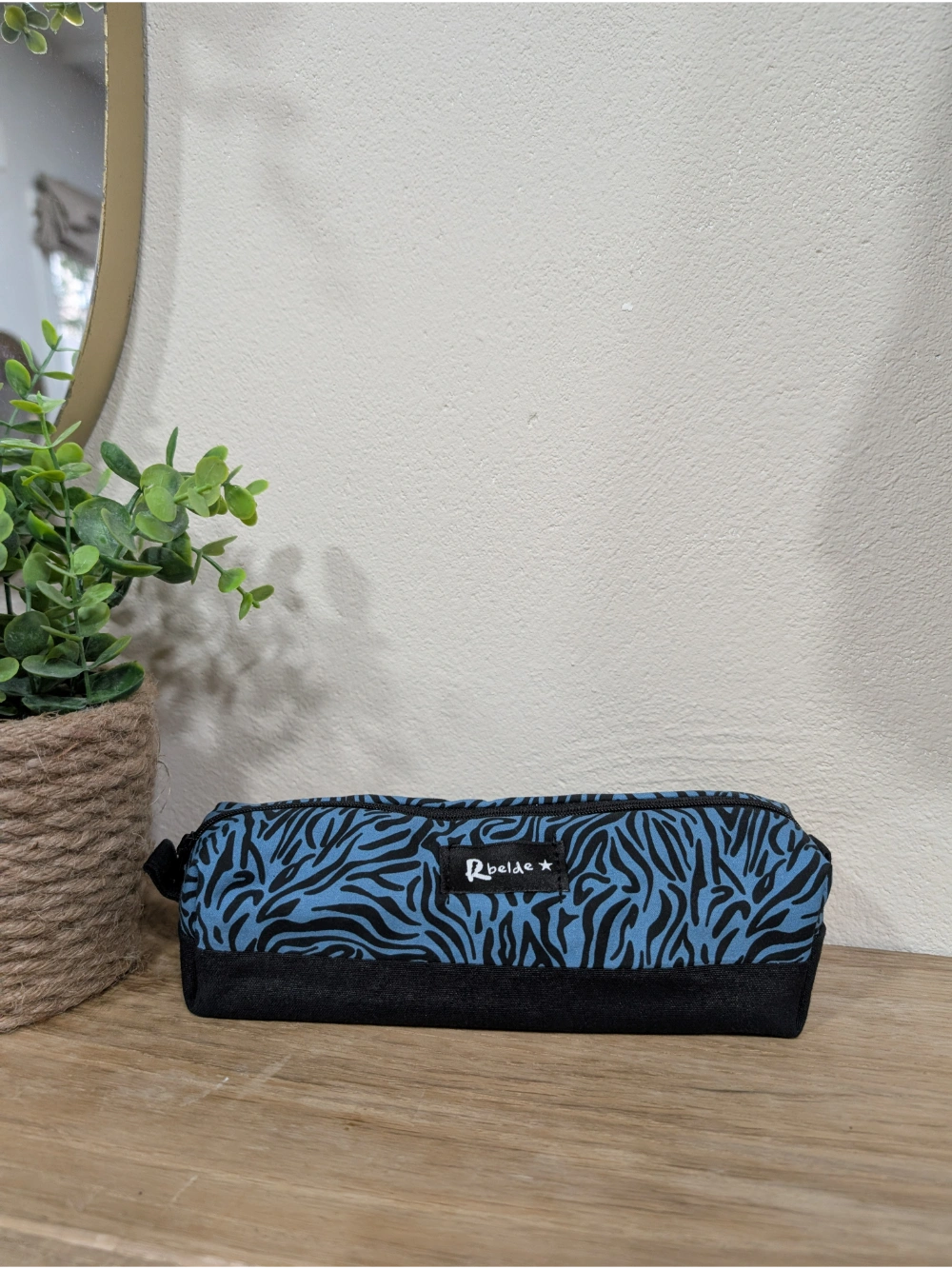 Estutxe zebra urdina