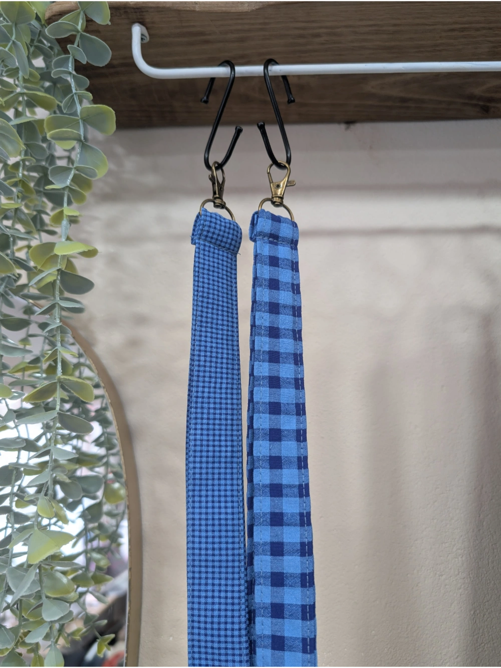 Giltzetako vichy urdina