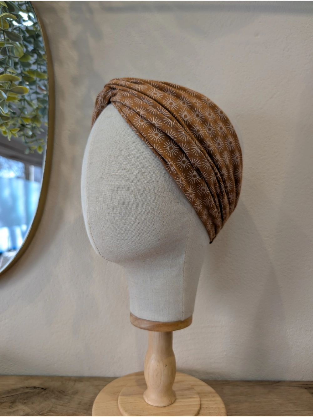 Turbante eguzkia mostaza