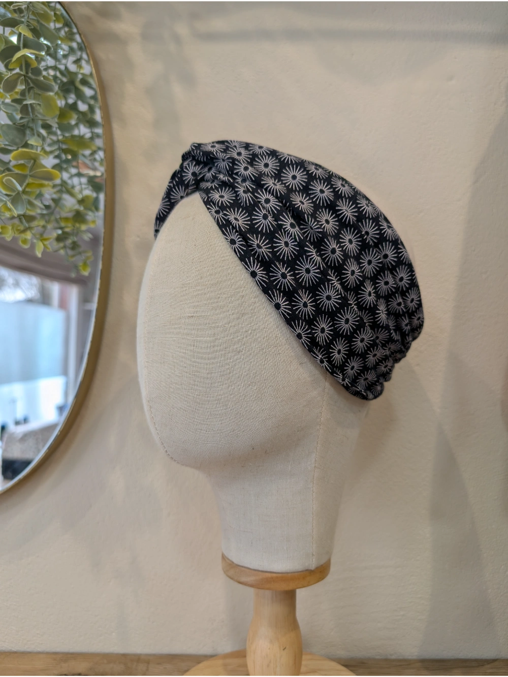 Turbante eguzkia urdin marino