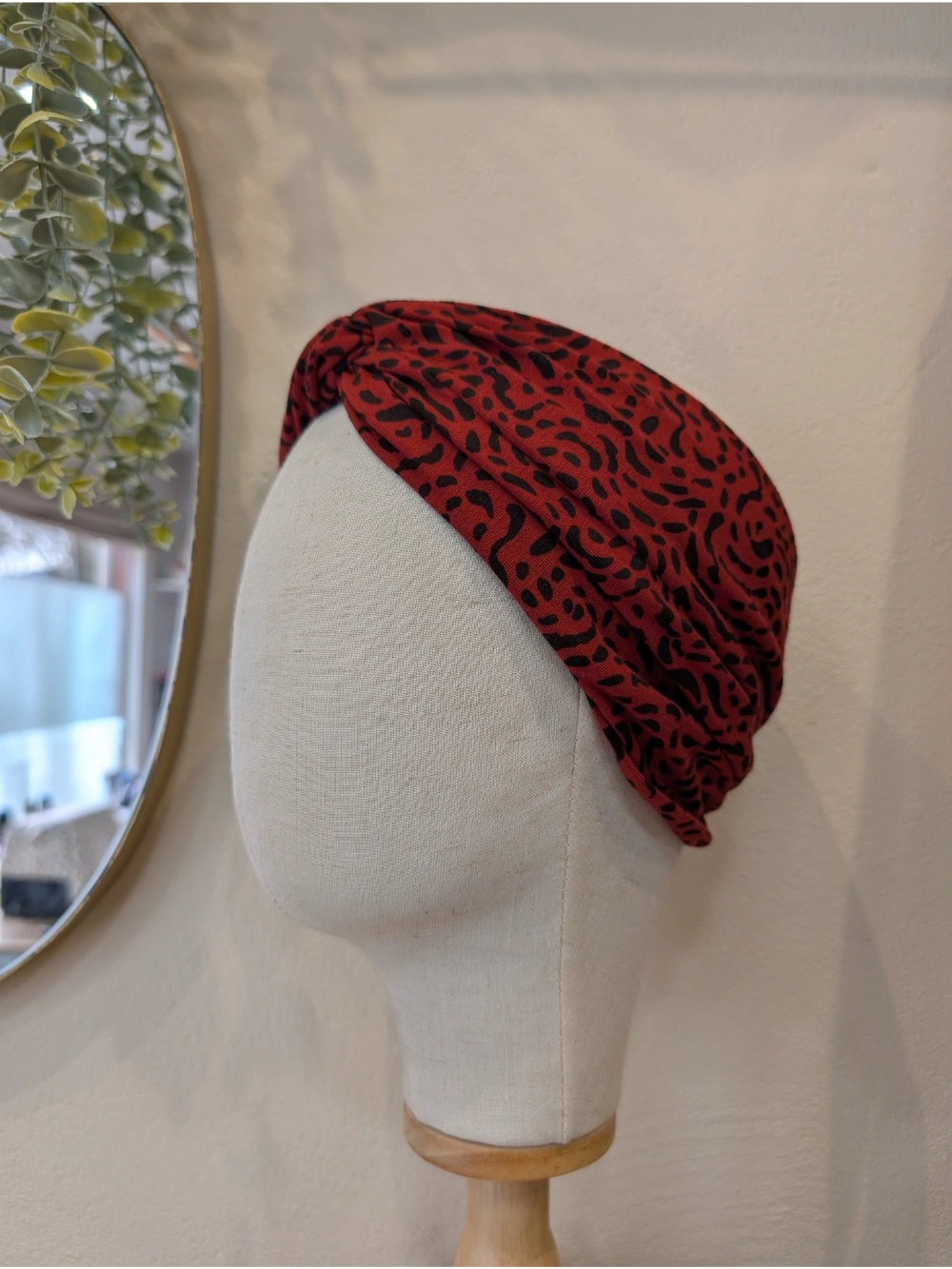 Turbante gorria puntoduna