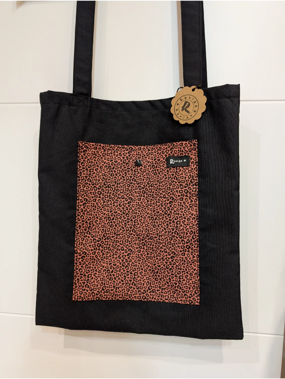 Tote leopardo koral