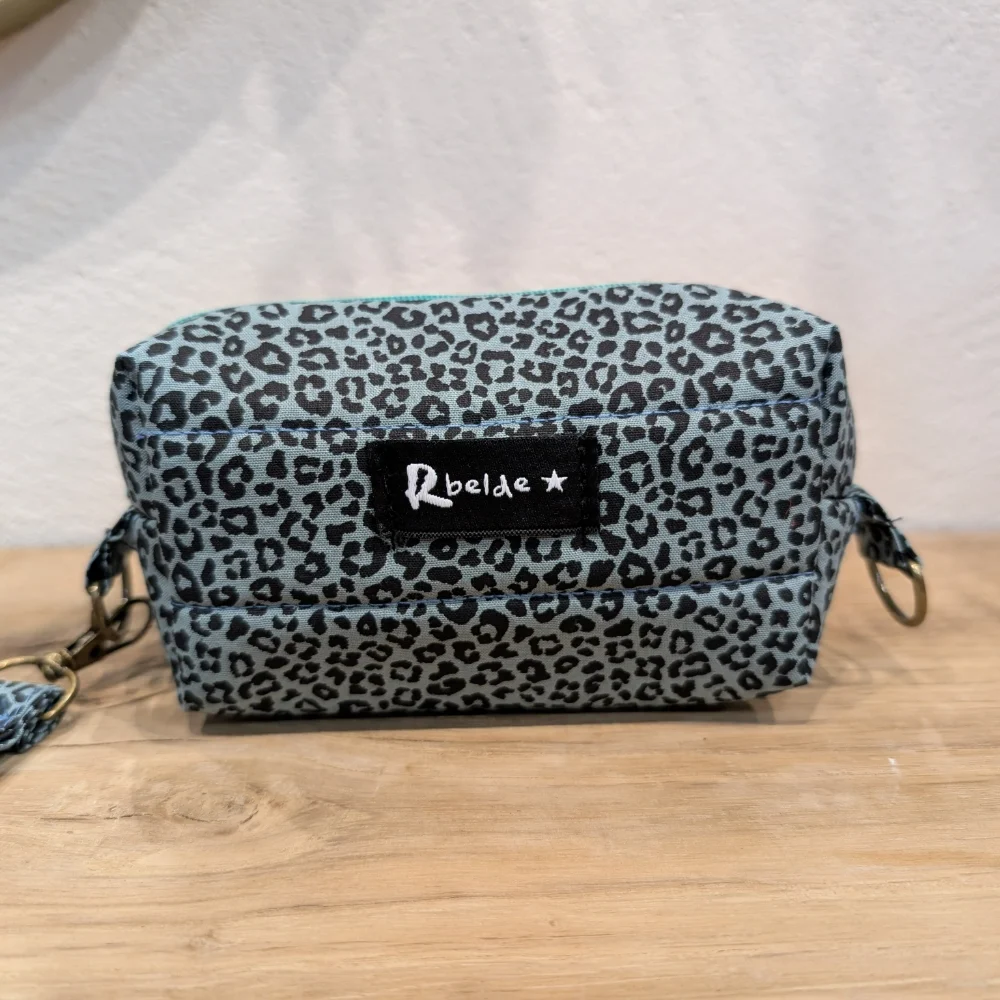 Kamara funda leopardo menta