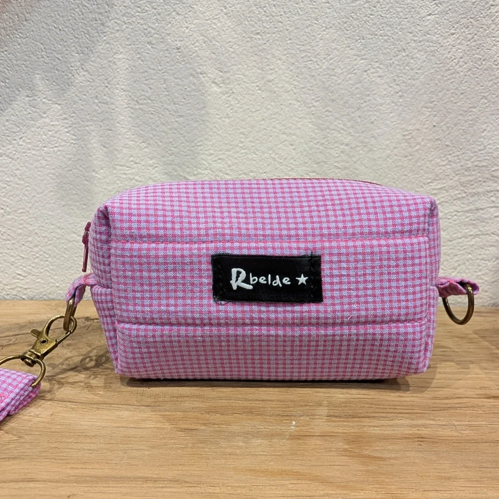 Kamara funda vichy lila fuksia