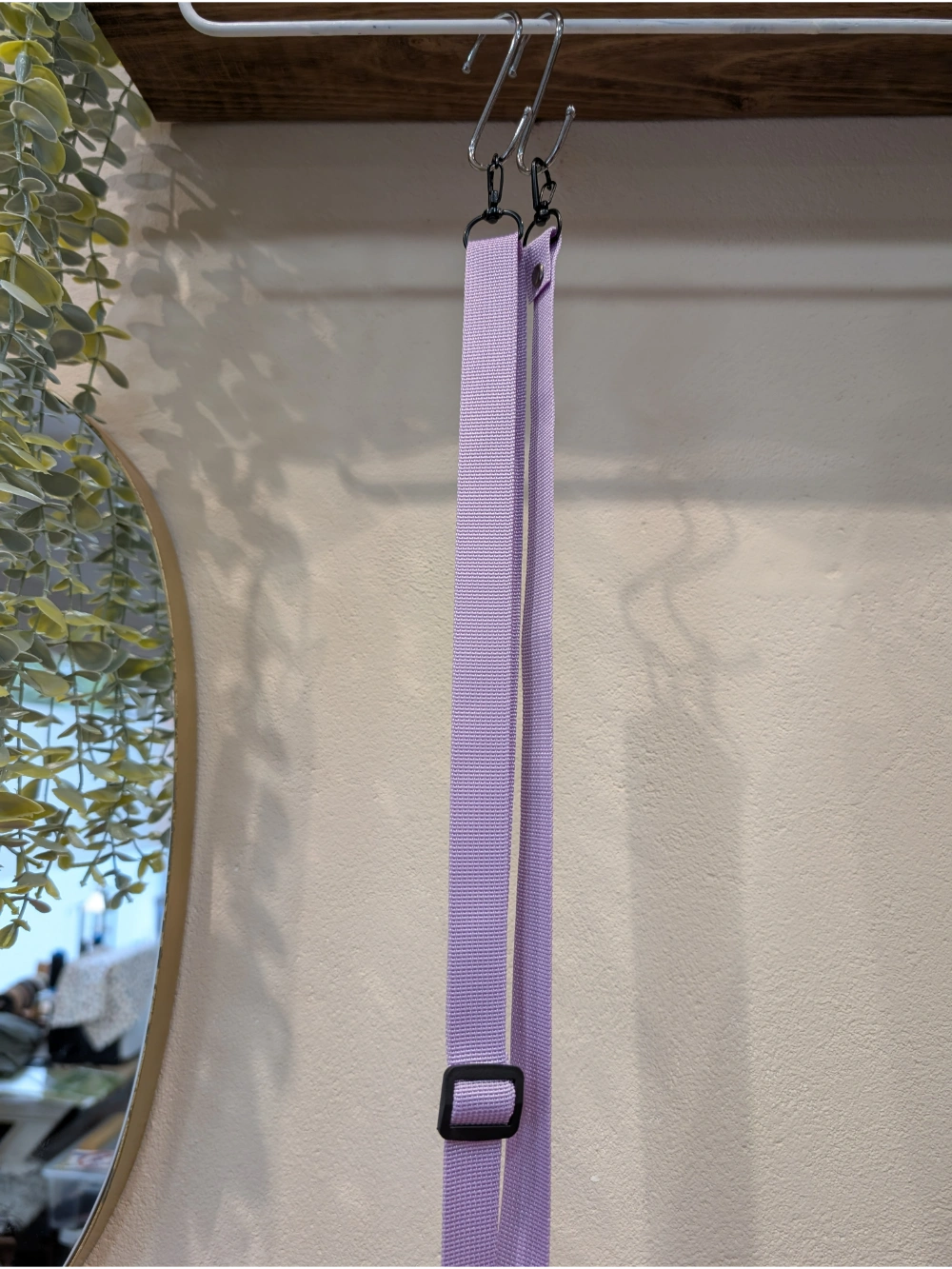 Zinta luzea lila nylon